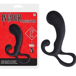  Invader Prostate Plug Siyah Anal Tıkaç Model 2 (