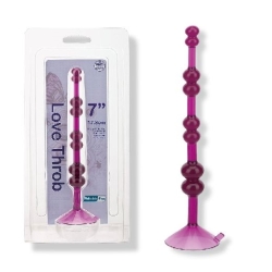  Anal Tool Purple Jellıe Jel Anal Vibratörü Vantuzlu 17 CM