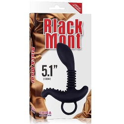 Black Mont 13cm Tırtıklı Anal Tıkaç