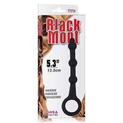  Black Mont Boğumlu Anal Toplar 17 cm