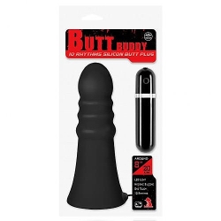  Butt Buddy 20cm Titreşimli Silikon Anal Tıkaç