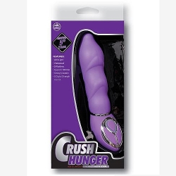  Crush Hunger Dijital Güç Kontrollü Vibratör Mor 2