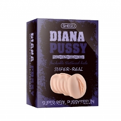  Diana Super Real Pussy Realistik Suni Vajina Mastürbatör