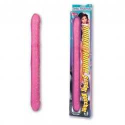  Double Trouble Çift Taraflı Jel Dildo 45 cm