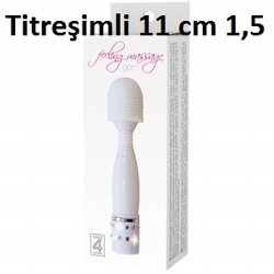  Feeling Massage Vibratörü  11 CM/ Vajinal Mastürbatör