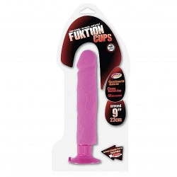  Fuktion Cups Vantuzlu Love Clone 23 cm Pembe Vibratör