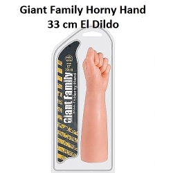  Yumruk şeklinde el dildo