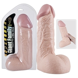  Giant Family Little Dick 26 cm Çap 8 cm Realistik Dildo