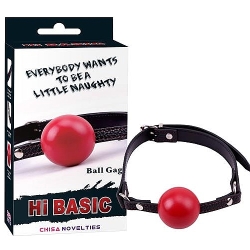  Hi Basic Ball Gag Ağız Topu  ( Fantazi Ağız Topu