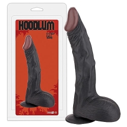  Hoodlum 24 cm Zenci Dildo Penis( VANTUZLU PENİS