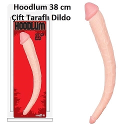  38 cm çift taraflı dildo