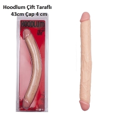  Çift taraflı 43 cm dildo