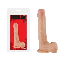  Hoodlum testisli realistik dildo