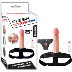  İçi boş takma protez penis (21cm)