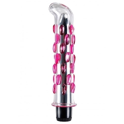  ICICLES GLASS VIBRATOR ( Titreşimli Cam Penis 18 cm