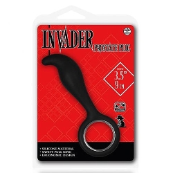  Invader Prostate Plug Siyah Anal Tıkaç II (