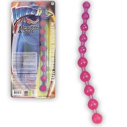  JUMBP JELLY THAI BEADS, PINK, 28CM