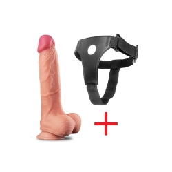  Kemerli Dildo İçidolu 18 cm