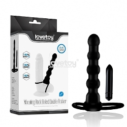  LOVETOY Rock 2 Halkalı Titreşimli Anal Plug Vibratör Mastürbatör