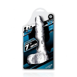  Luxy 18cm Şeffaf Jel Dildo Model 2( Fantazi Penis Çeşitleri