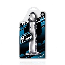  Luxy 18cm Şeffaf Jel Dildo Model 3( Fantazi Penis Çeşitleri