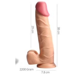   38 cm Büyük Boy Dildo/ Fantazi Penis