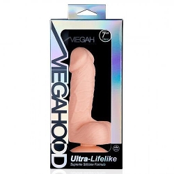  Megahood yumuşak dildo