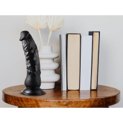  23 cm Siyah Dildo Penis Tessiz