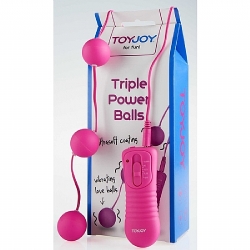  Mor Triple Power Balls Anal Vajinal Top