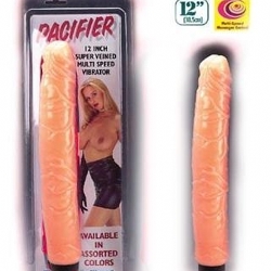  Pacifier 12 ( Ten Rengi ) 30 CM Çap 3,5 cm/ Titreşimli Penis
