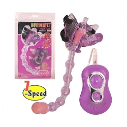  Pleasure Butterfly Strap-on Bayan Orgazm Vibratörü