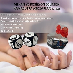  Pozisyon ve Mekan Belirten Kamasutra Zarları (TÜRKÇE YAZILI)