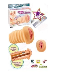  Pure Indulgence Titreşimli Vajina/ Çep Vajinası 