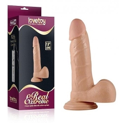  Kalın realistik dildo