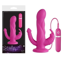  Sculp 17cm Mor Çatal Vibratör ( TİTREŞİMLİ 