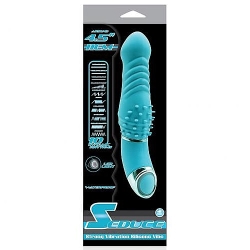  Seduce 11cm Silikon Mavi Vibratör ( TİTREŞİMLİ