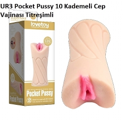  UR3 Pocket Pussy 10 Kademeli Cep Vajinası