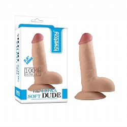  Testisli yumuşak dildo