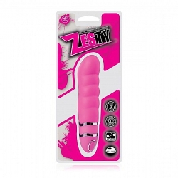  Zesty Silikon Tıkaç (Anal Plug) Pembe (